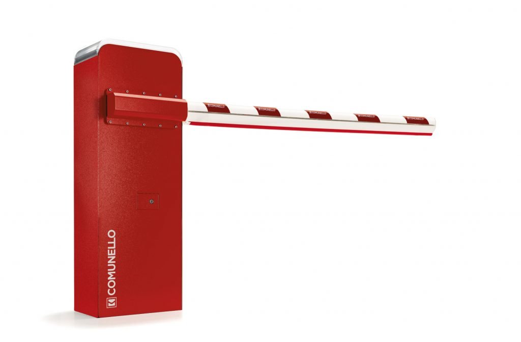 Adjustable balancing springs for automatic boom barriers