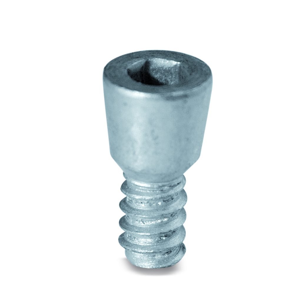 Comunello Mowin 1712 specialized fixing screw for window automation brackets and actuator mounting.