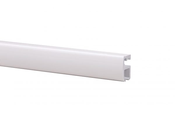 Close-up of 2102 hand-drawn curtain track profile