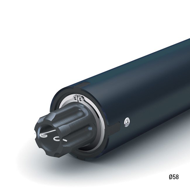 Motor for shutter used in automated rolling shutter systems