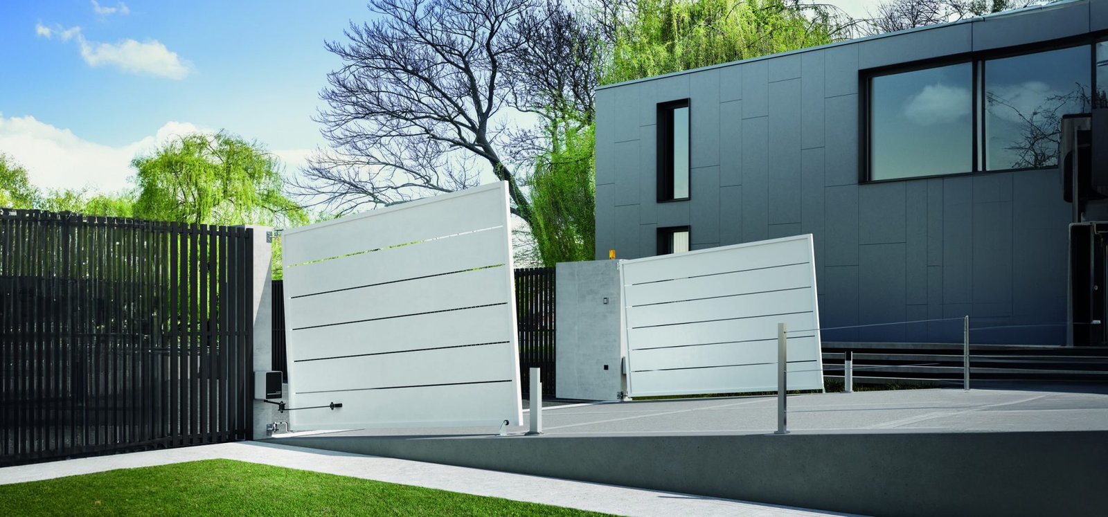 Residential Swing Gate System installation